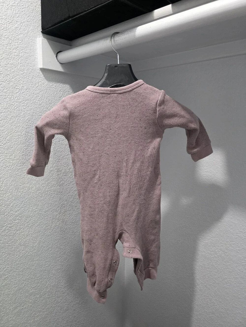 Baby Boy 12m Purple Thermal Jumpsuit